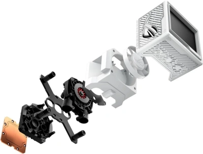 Водяное охлаждение Asus ROG Strix Ryujin III 360 ARGB Extreme White