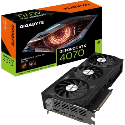 Видеокарта GeForce RTX 4070 12Gb Gigabyte GV-N4070WF3OCV2-12GD